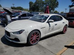 Maserati salvage cars for sale: 2017 Maserati Ghibli S