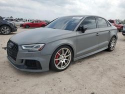 Salvage cars for sale at Houston, TX auction: 2018 Audi RS3
