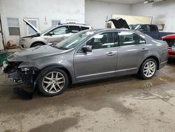 Salvage cars for sale at Davison, MI auction: 2012 Ford Fusion SEL