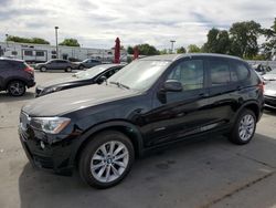 Salvage cars for sale at Sacramento, CA auction: 2017 BMW X3 XDRIVE28I