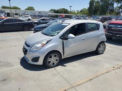 Vehiculos salvage en venta de Copart Sacramento, CA: 2015 Chevrolet Spark 1LT