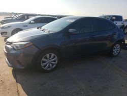 Toyota Corolla l Vehiculos salvage en venta: 2016 Toyota Corolla L