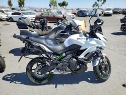 Salvage motorcycles for sale at Martinez, CA auction: 2018 Kawasaki KLE650 F