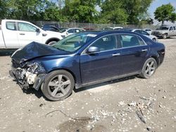 Salvage cars for sale at Cicero, IN auction: 2012 Chevrolet Malibu 1LT