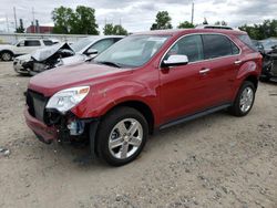 Chevrolet Equinox ltz salvage cars for sale: 2014 Chevrolet Equinox LTZ