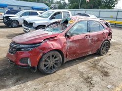 Chevrolet salvage cars for sale: 2024 Chevrolet Equinox RS