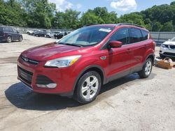 Salvage cars for sale at Ellwood City, PA auction: 2015 Ford Escape SE