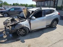 Salvage cars for sale at Fort Wayne, IN auction: 2017 Hyundai Tucson Limited