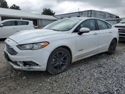 Ford salvage cars for sale: 2018 Ford Fusion SE Hybrid