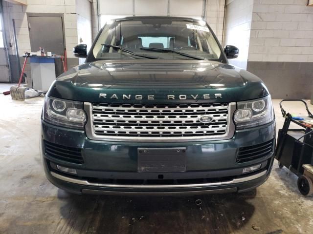 2016 Land Rover Range Rover HSE