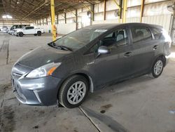 Toyota Prius salvage cars for sale: 2012 Toyota Prius V