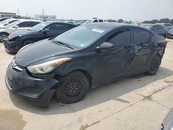 Salvage cars for sale at Grand Prairie, TX auction: 2016 Hyundai Elantra SE