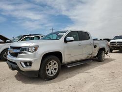 Salvage cars for sale at Andrews, TX auction: 2018 Chevrolet Colorado LT