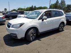 Salvage cars for sale at Denver, CO auction: 2018 Subaru Forester 2.5I Premium