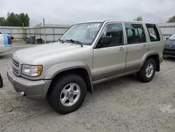 Salvage cars for sale from Copart Arlington, WA: 2001 Isuzu Trooper S