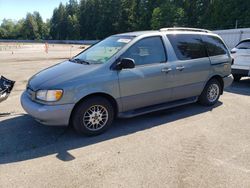 Vehiculos salvage en venta de Copart Arlington, WA: 1999 Toyota Sienna LE