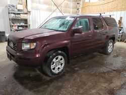 Salvage cars for sale from Copart Anchorage, AK: 2008 Honda Ridgeline RTS