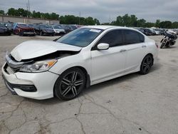 Salvage cars for sale at Fort Wayne, IN auction: 2016 Honda Accord Sport