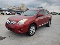 Salvage cars for sale from Copart New Orleans, LA: 2013 Nissan Rogue S