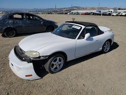 Salvage cars for sale at Vallejo, CA auction: 2002 Mazda MX-5 Miata Base