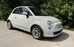 Salvage cars for sale at Savannah, GA auction: 2013 Fiat 500 POP