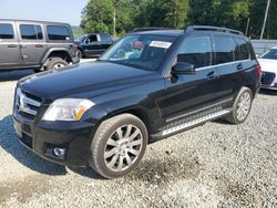 Salvage cars for sale from Copart Concord, NC: 2012 Mercedes-Benz GLK 350 4matic