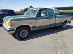 Salvage trucks for sale at San Martin, CA auction: 1990 Ford F150