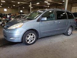 Salvage cars for sale from Copart Blaine, MN: 2006 Toyota Sienna XLE