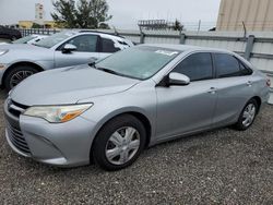 Toyota Camry le salvage cars for sale: 2015 Toyota Camry LE