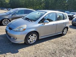 Honda FIT salvage cars for sale: 2007 Honda FIT S