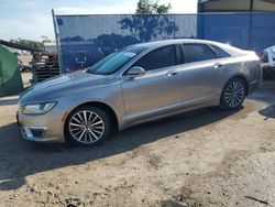 Salvage cars for sale at Riverview, FL auction: 2018 Lincoln MKZ Hybrid Premiere