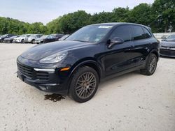 Salvage cars for sale at North Billerica, MA auction: 2017 Porsche Cayenne