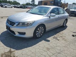 Salvage cars for sale at Bridgeton, MO auction: 2014 Honda Accord EXL