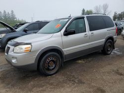 Salvage cars for sale from Copart Bowmanville, ON: 2008 Pontiac Montana SV6