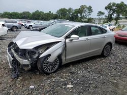 Salvage cars for sale at Byron, GA auction: 2017 Ford Fusion Titanium