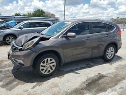 Salvage cars for sale from Copart Orlando, FL: 2015 Honda CR-V EX