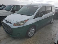 Salvage Trucks for parts for sale at auction: 2014 Ford Transit Connect XLT