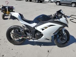 Salvage motorcycles for sale at Farr West, UT auction: 2015 Kawasaki EX300 A