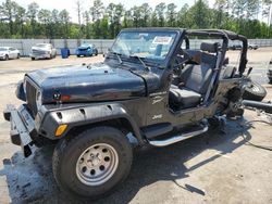 Jeep salvage cars for sale: 2000 Jeep Wrangler / TJ Sport