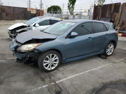 Salvage cars for sale at Wilmington, CA auction: 2010 Mazda 3 S