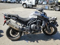 Salvage motorcycles for sale at Graham, WA auction: 2015 Triumph 2015 Triumph Motorcycle Tiger Explorer