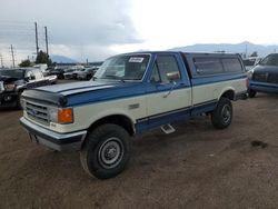 Salvage trucks for sale at Colorado Springs, CO auction: 1989 Ford F250