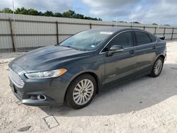 Salvage cars for sale at New Braunfels, TX auction: 2015 Ford Fusion SE Hybrid