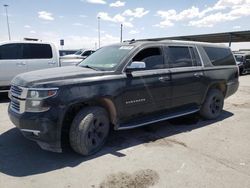 Salvage cars for sale from Copart Anthony, TX: 2017 Chevrolet Suburban K1500 Premier