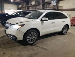 Salvage cars for sale at Eldridge, IA auction: 2015 Acura MDX Technology