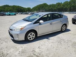 Salvage cars for sale from Copart North Billerica, MA: 2012 Toyota Prius