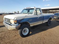 Salvage cars for sale at Brighton, CO auction: 1991 Ford F250