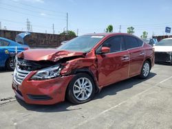 Salvage cars for sale at Wilmington, CA auction: 2015 Nissan Sentra S