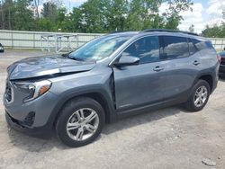 Salvage cars for sale from Copart Leroy, NY: 2018 GMC Terrain SLE