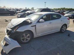 Salvage cars for sale at Indianapolis, IN auction: 2015 KIA Optima LX